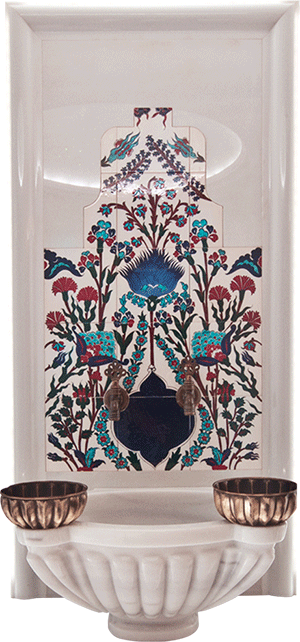 Modüler Türk Hamamı - Pano ve Kurna